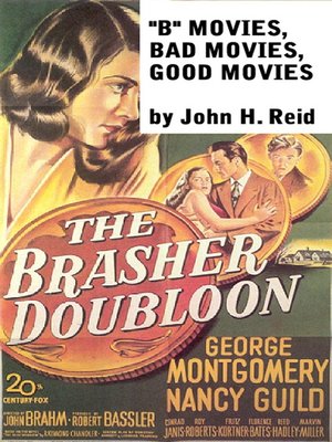 cover image of "B" Movies, Bad Movies, Good Movies